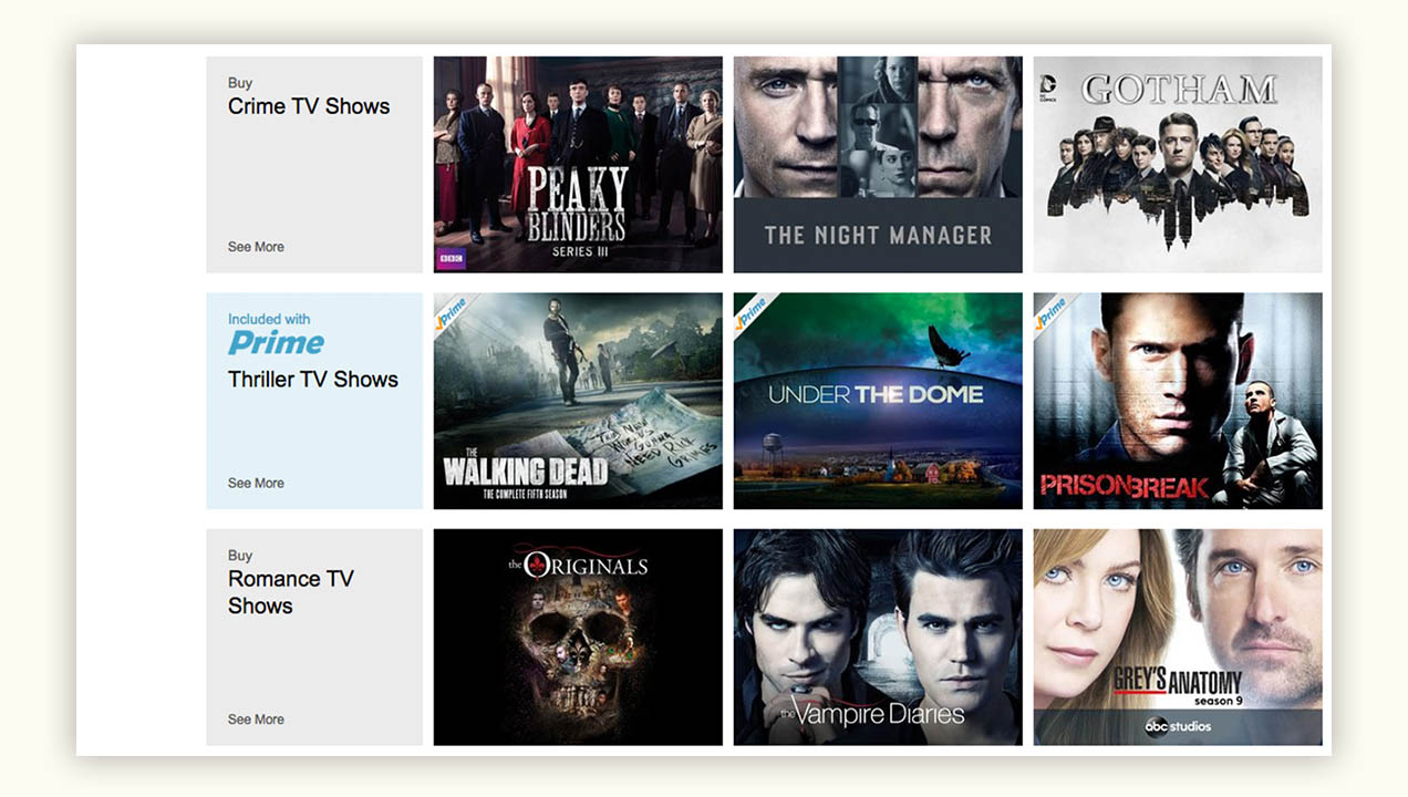 amazon prime programmes