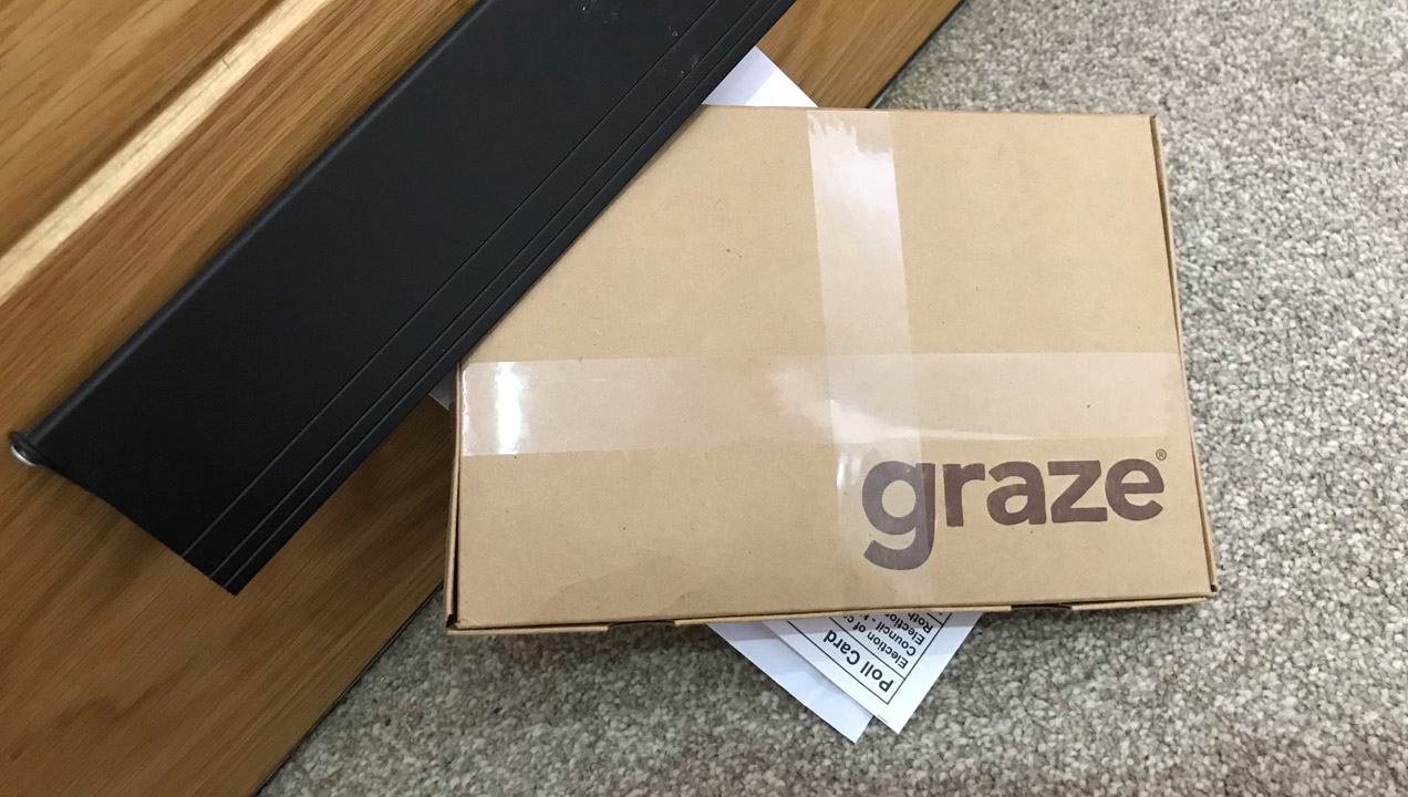 A graze subscription box